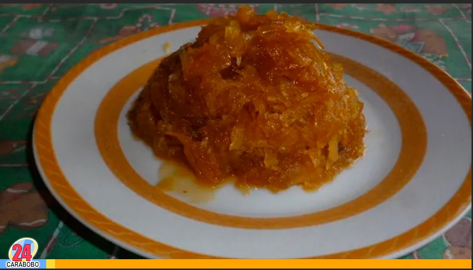 dulce de lechosa con piña