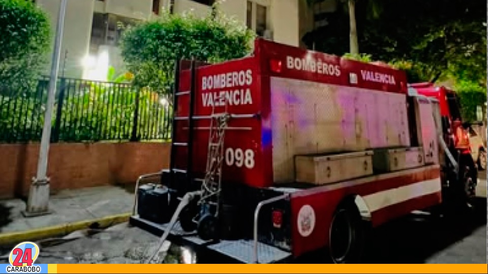 Incendio en un edificio de Prebo