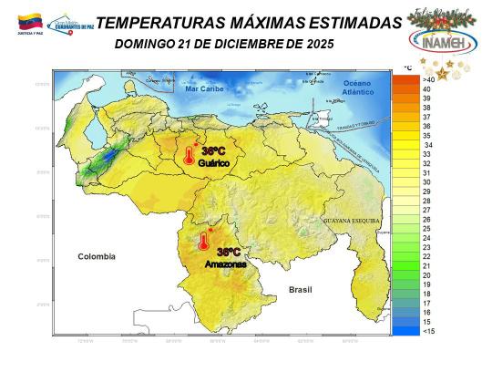 Estado del tiempo hoy 21 de diciembre de 2025