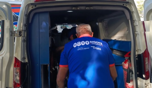Hombre cayó al Río Cabriales 