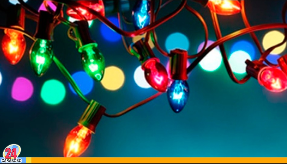 las luces navideñas