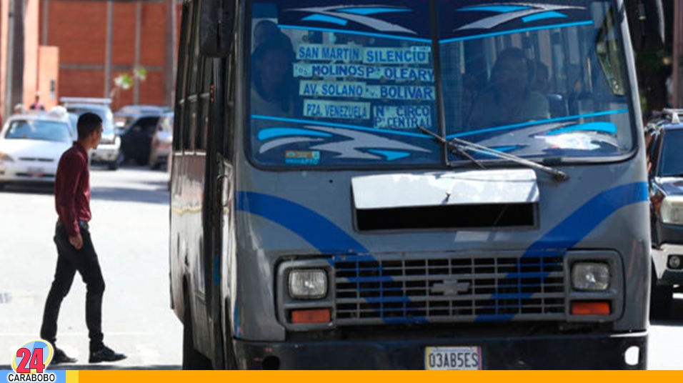 Precio del pasaje en Caracas en diciembre