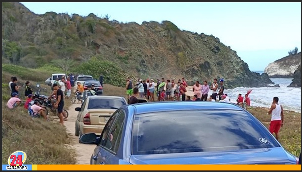 Murió ahogada en playa de Carúpano