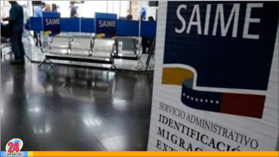 Retiro de cédula o pasaporte en las oficinas del Saime - jornada Saime