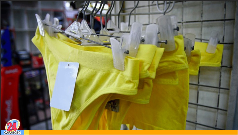 Llevar ropa interior amarilla en Año Nuevo