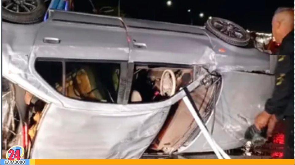 Volcamiento de un vehículo en la ARC tramo Bohío