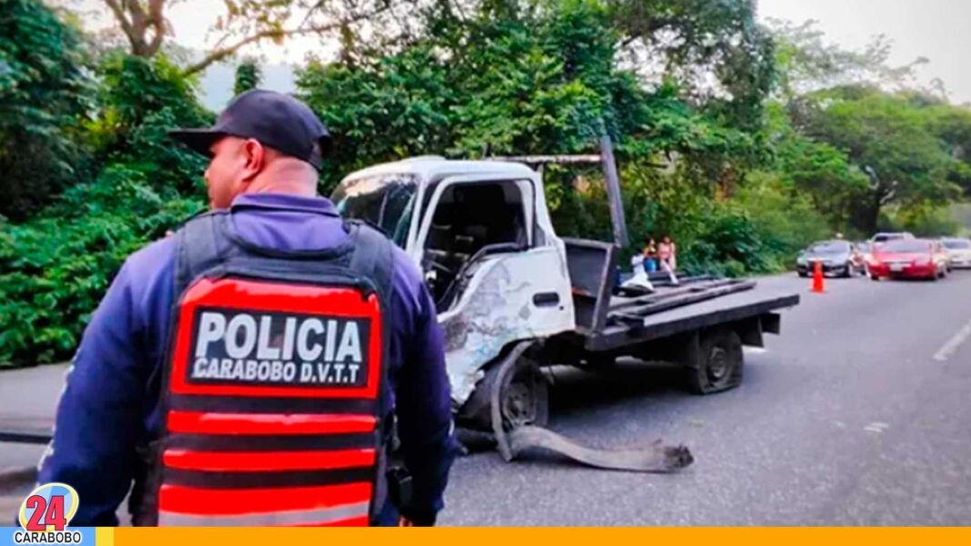 Accidente Autopista Valencia Puerto Cabello