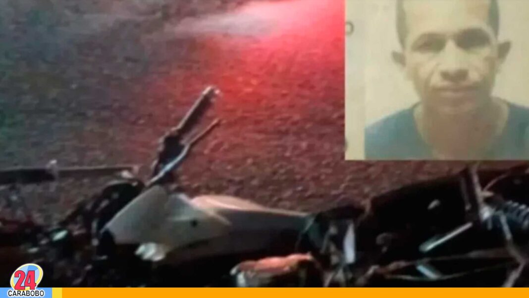 Accidente de moto en Los Guayos