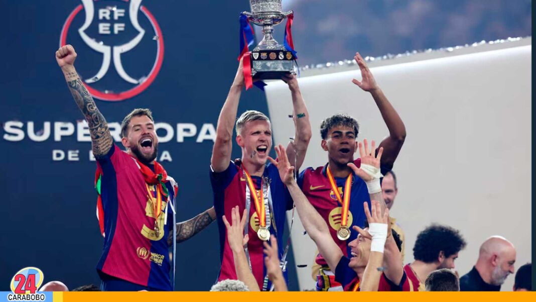 Barcelona se llevó la Supercopa de España