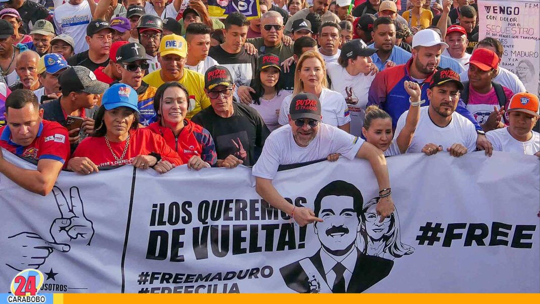 Carabobo exige liberación Maduro