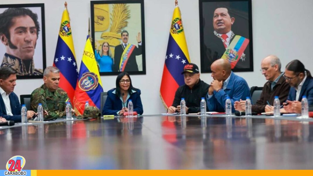 Delcy Rodríguez mensaje EEUU