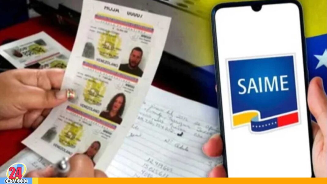 Jornada especial Saime para el 17 de enero - Saime extiende renovación cédula