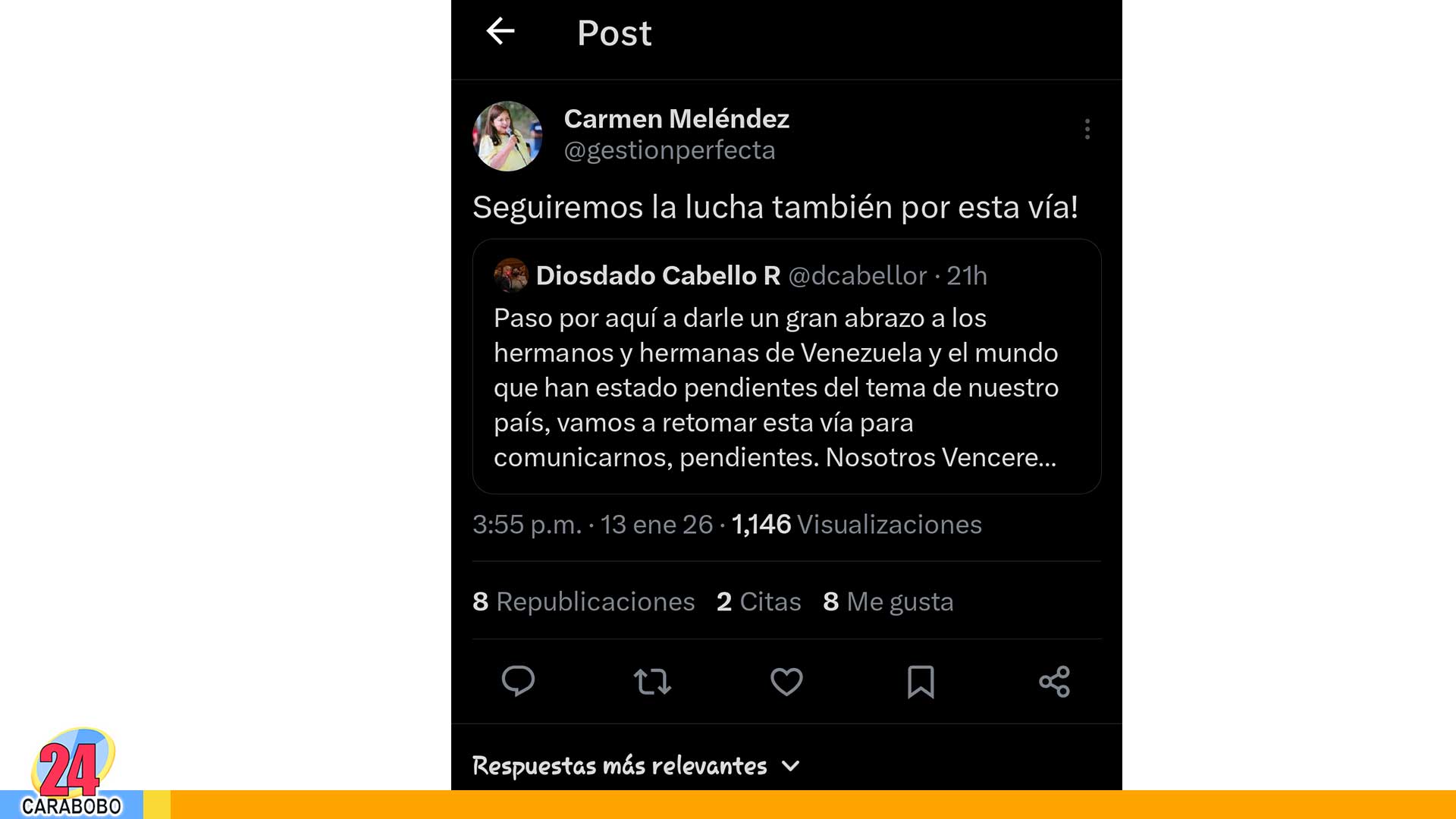 Venezuela reactiva X