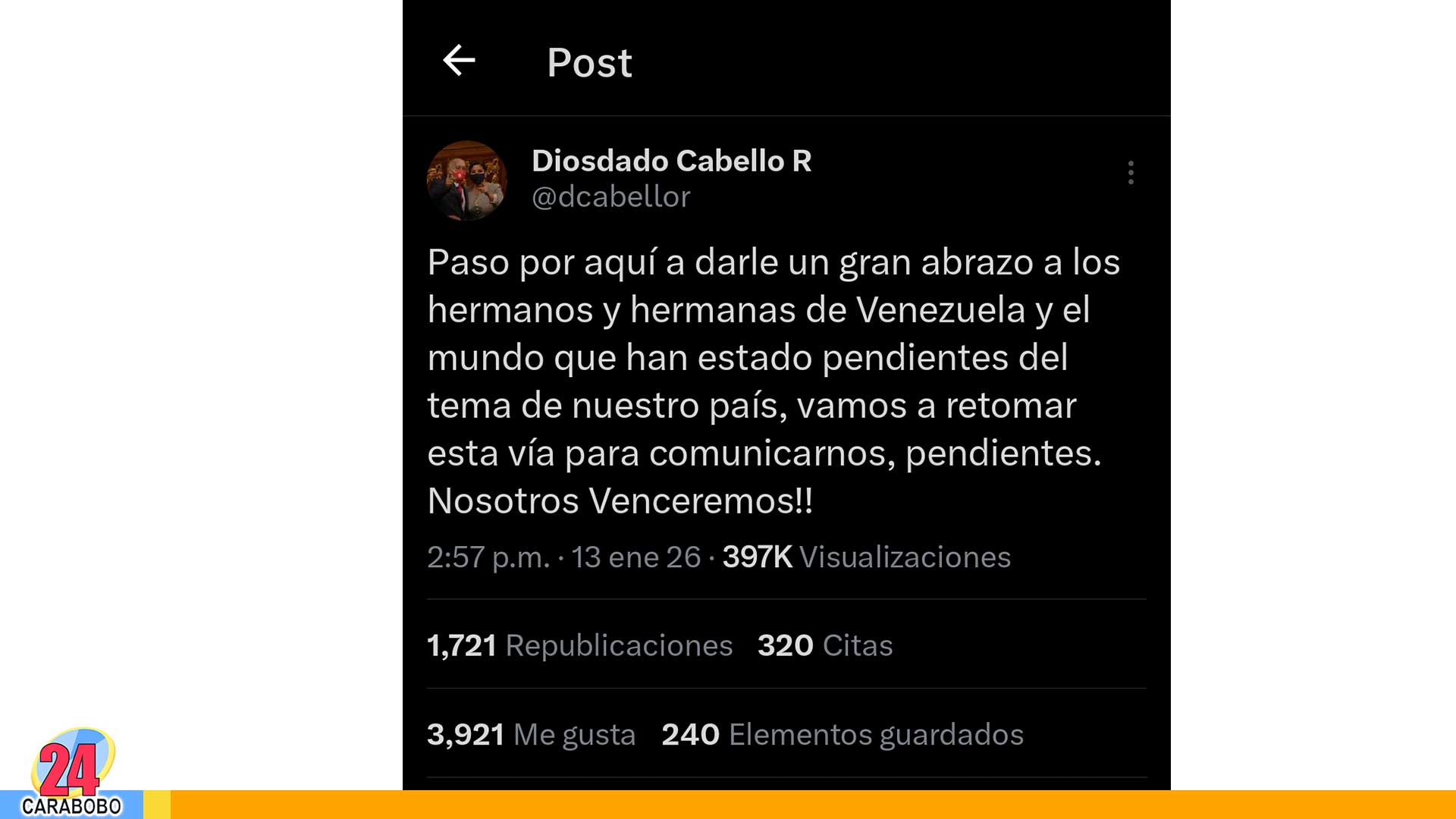 Venezuela reactiva X