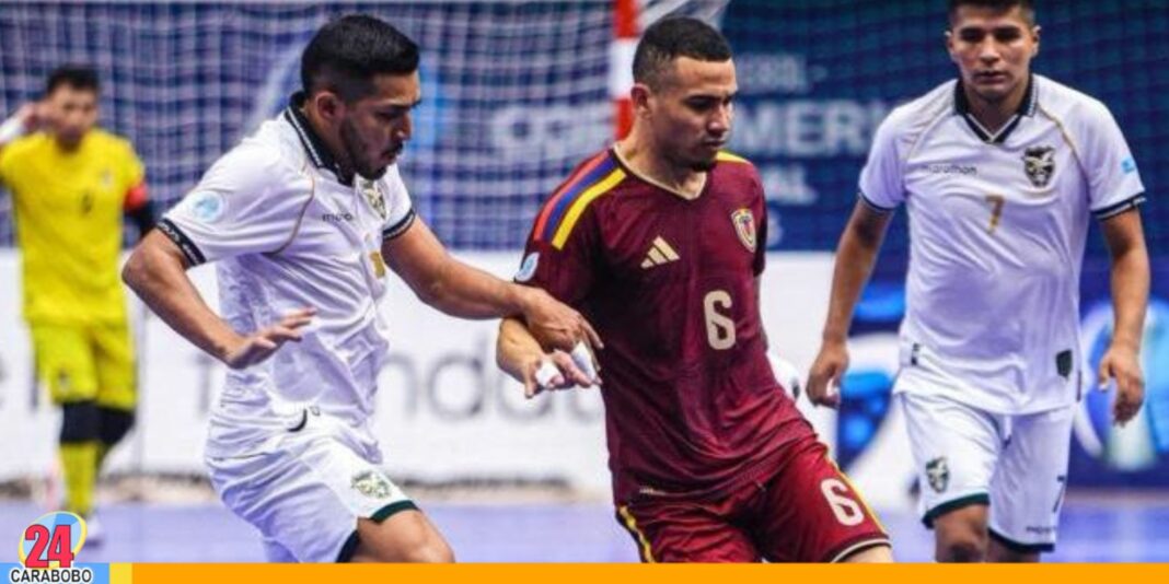 Vinotinto de Futsal aplasta a Bolivia
