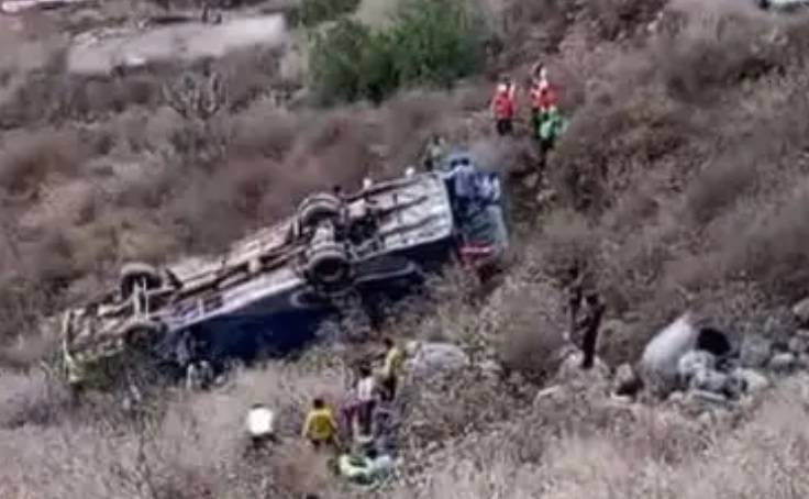 Accidente de autobús en Perú 