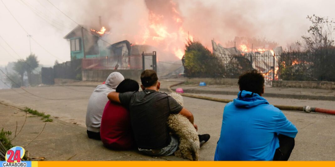 19 muertos incendios en Chile