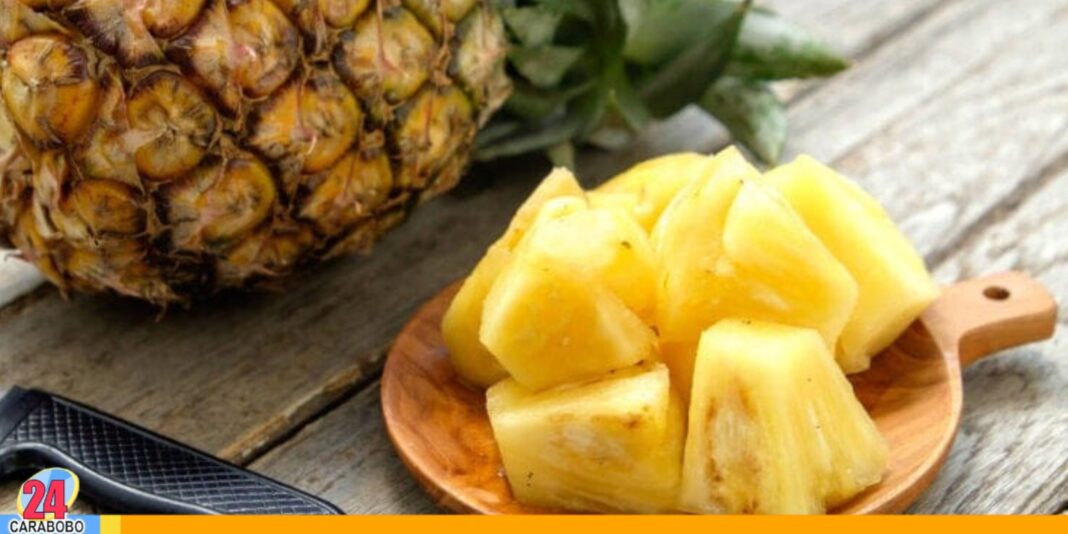 piña desinflamar abdomen