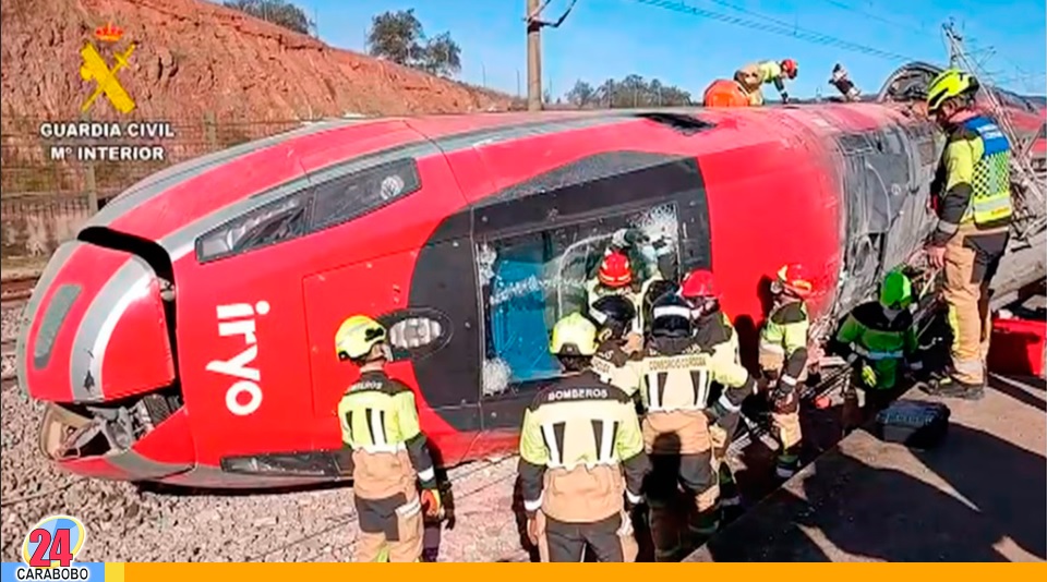 las causas que originaron el descarrilamiento de trenes