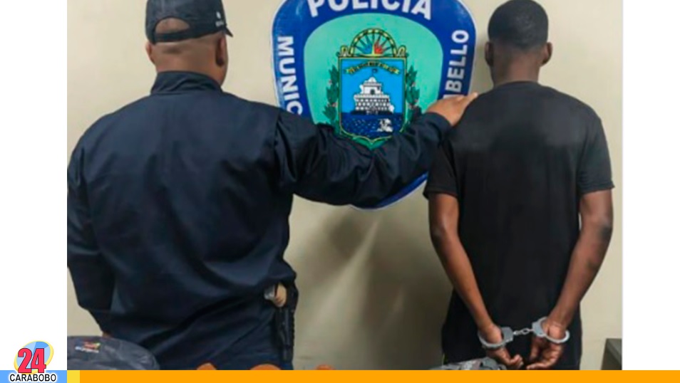 Hombre quedó detenido en Puerto Cabello