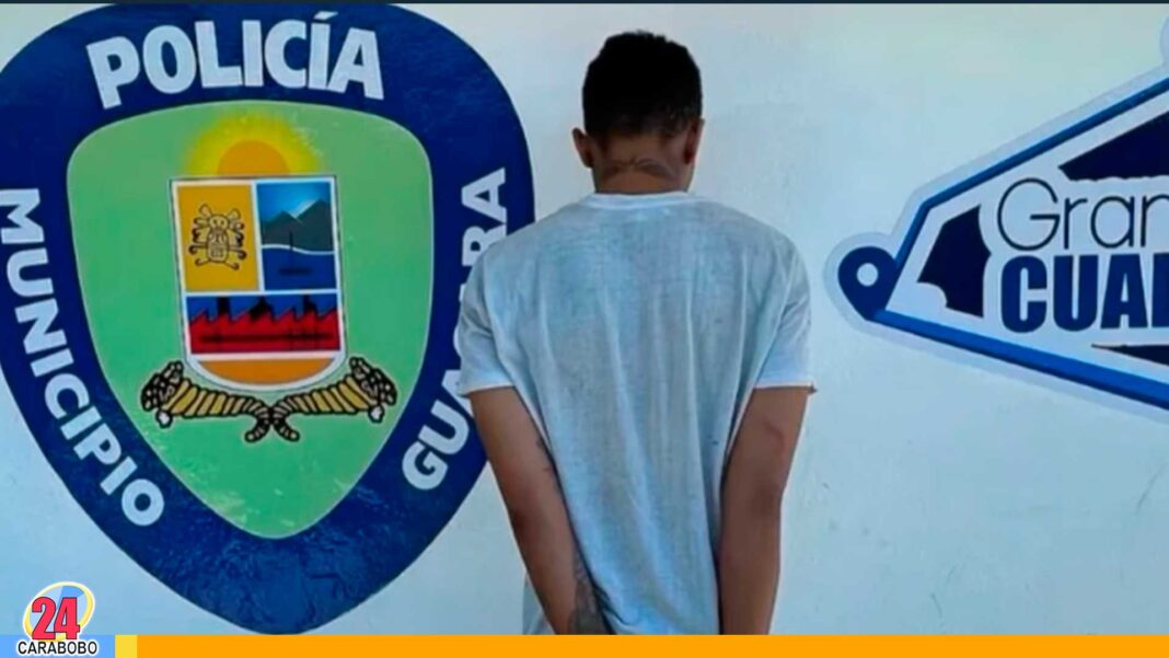 detenido hurto empresa lubricantes Guacara