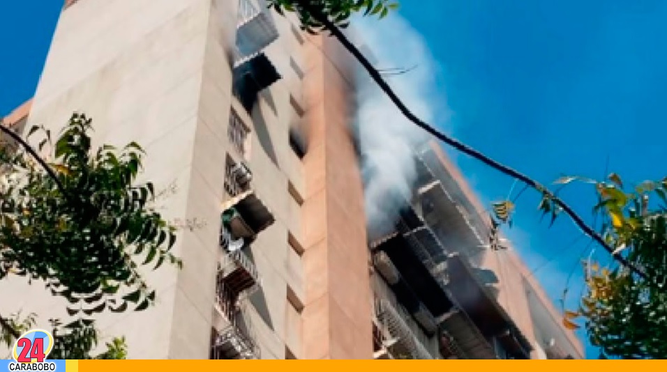 Incendio de un apartamento en Maracay dejó una mujer fallecida