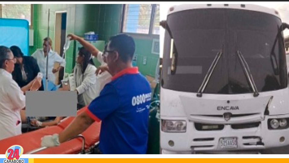 Niña murió arrollada por una buseta en Morón