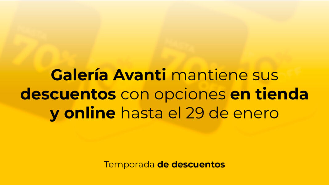 Galería Avanti descuentos