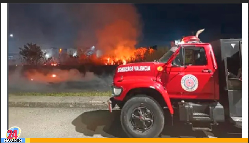 incendio de vegetación