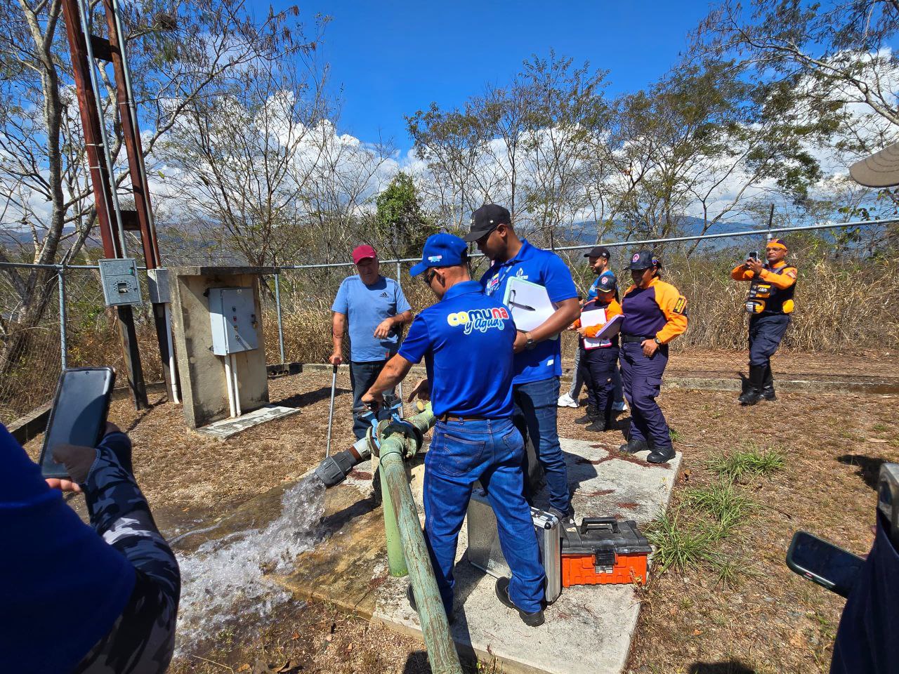 Inspección técnica en zonas del Embalse de Guataparo