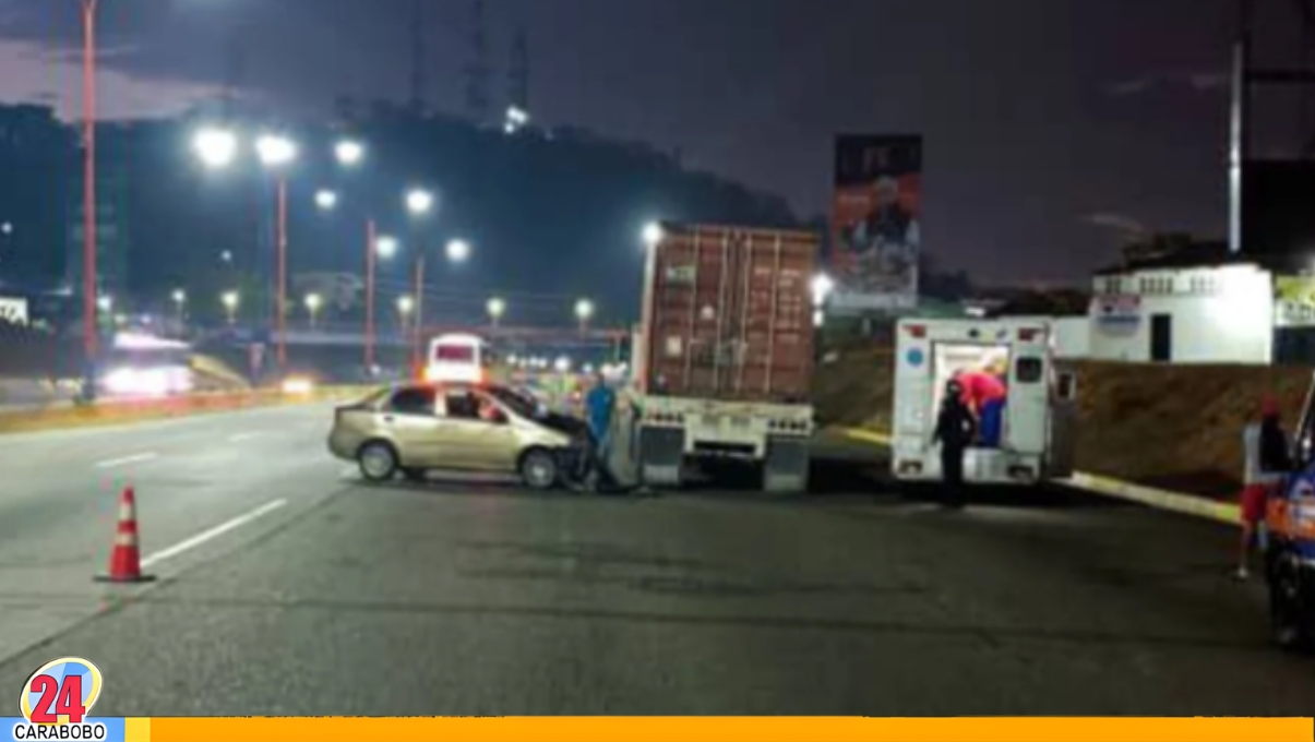 Accidente Autopista del Este Valencia