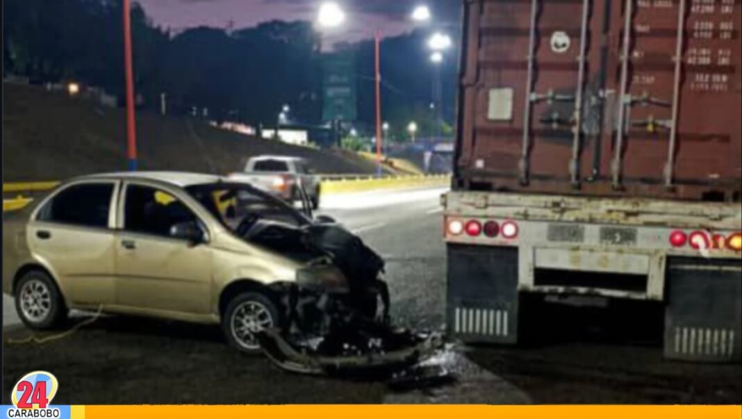 Accidente Autopista del Este Valencia