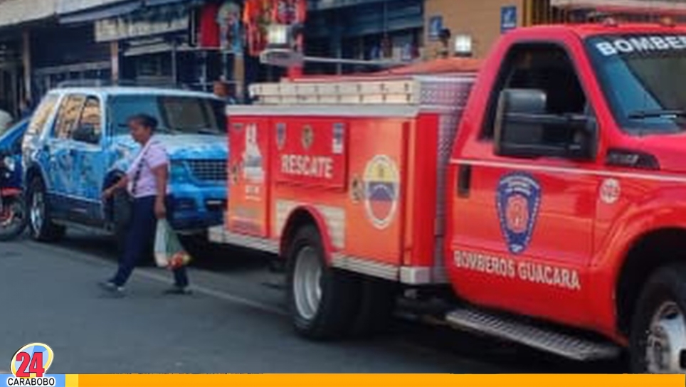 Accidente centro de Guacara