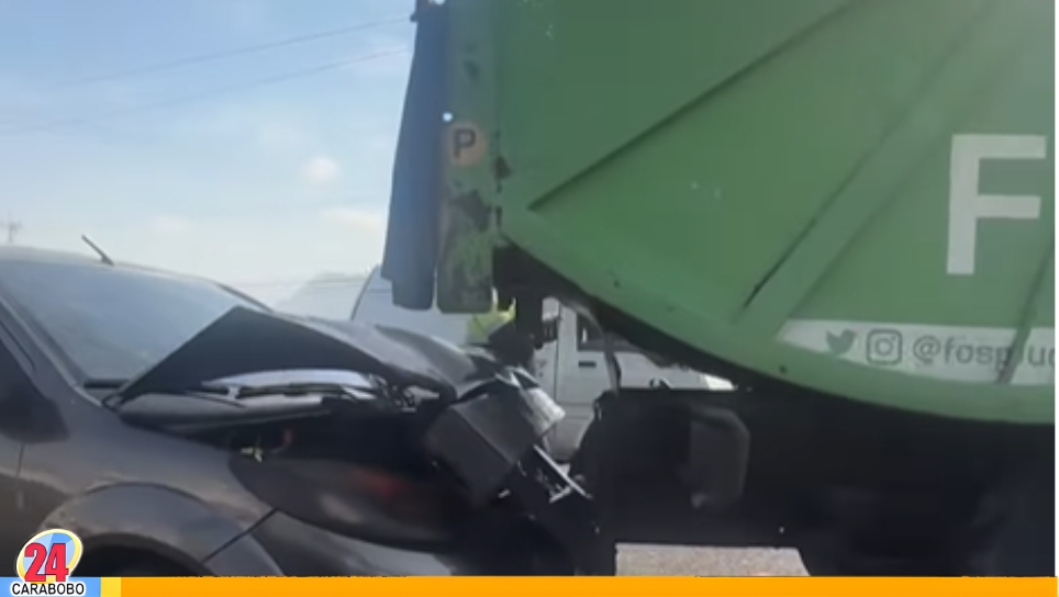 Accidente en la Don Julio Centeno