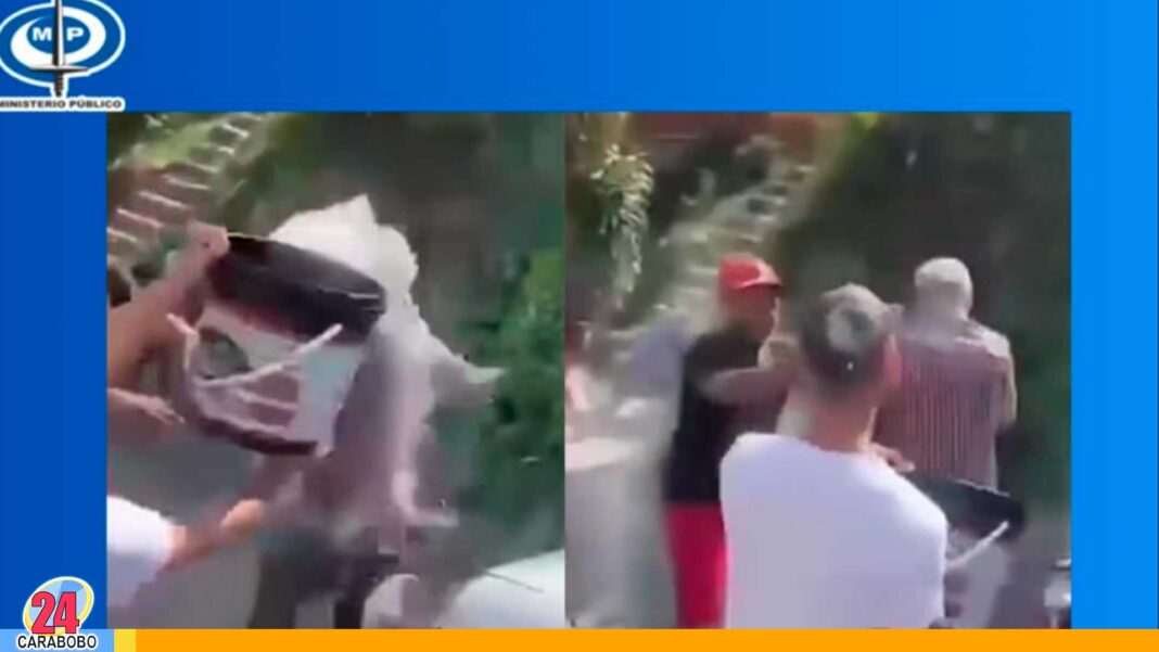 Agresión adulto mayor El Junquito