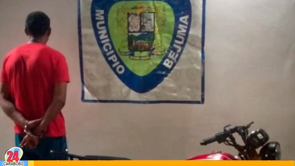 Capturado sujeto solicitado en Bejuma