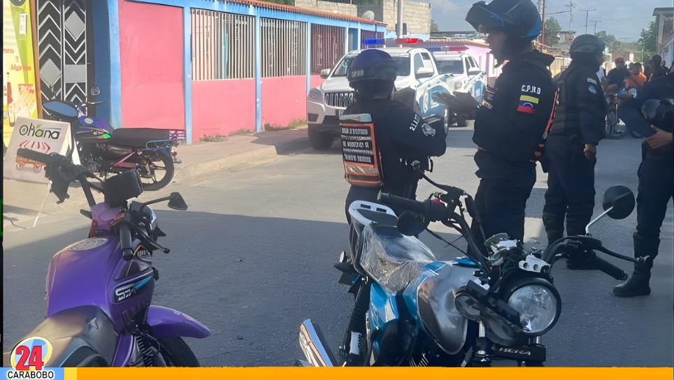 Choque de motos en San Joaquín