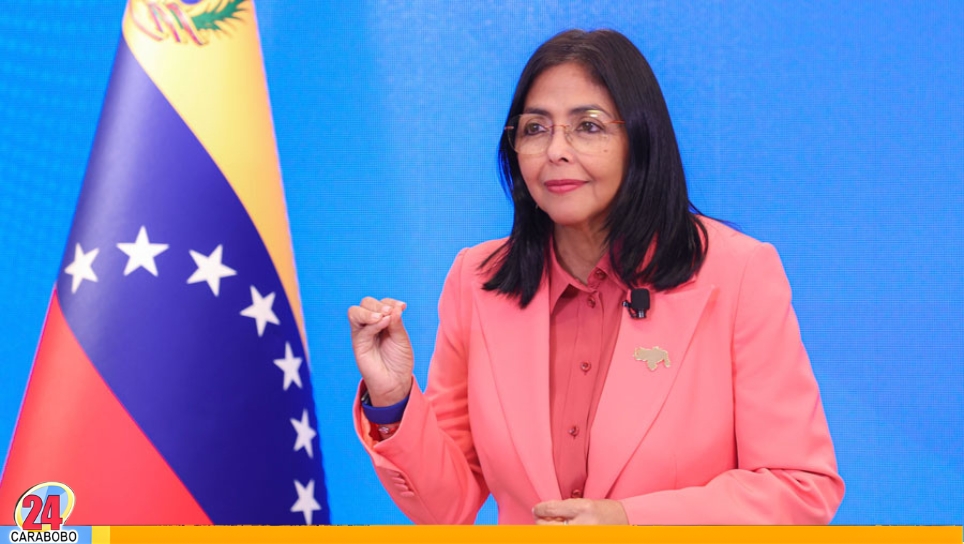 Delcy Rodríguez visita EEUU
