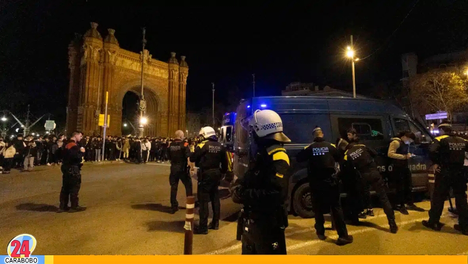 Disturbios Therian en Barcelona España