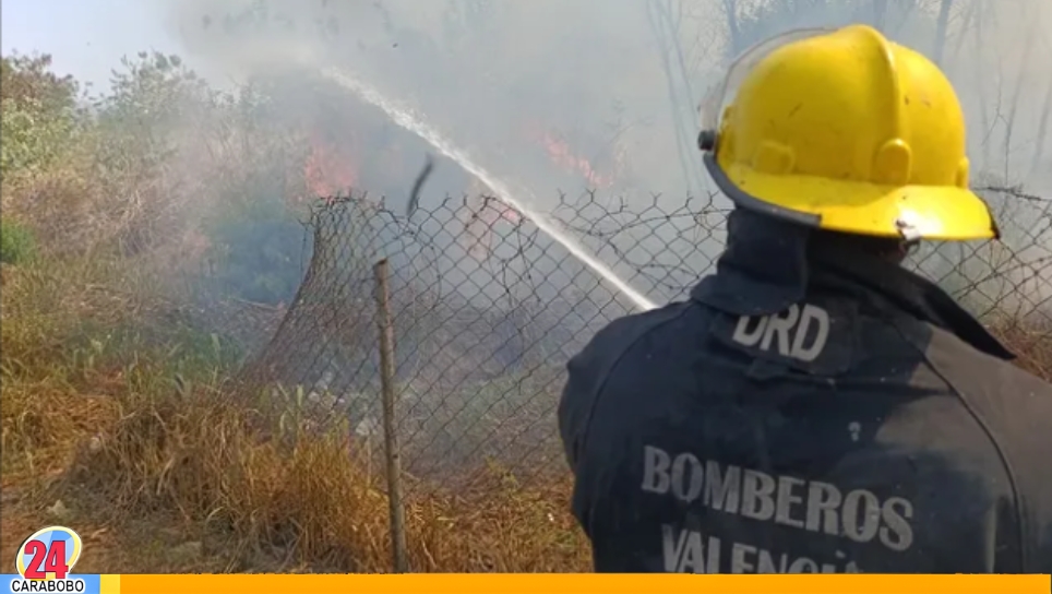 Incendio en Zona Industrial de Valencia