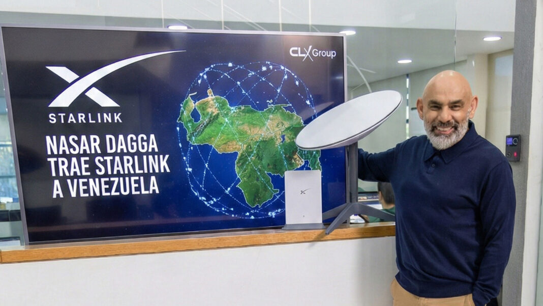 Nasar Dagga impulsa Starlink en Venezuela
