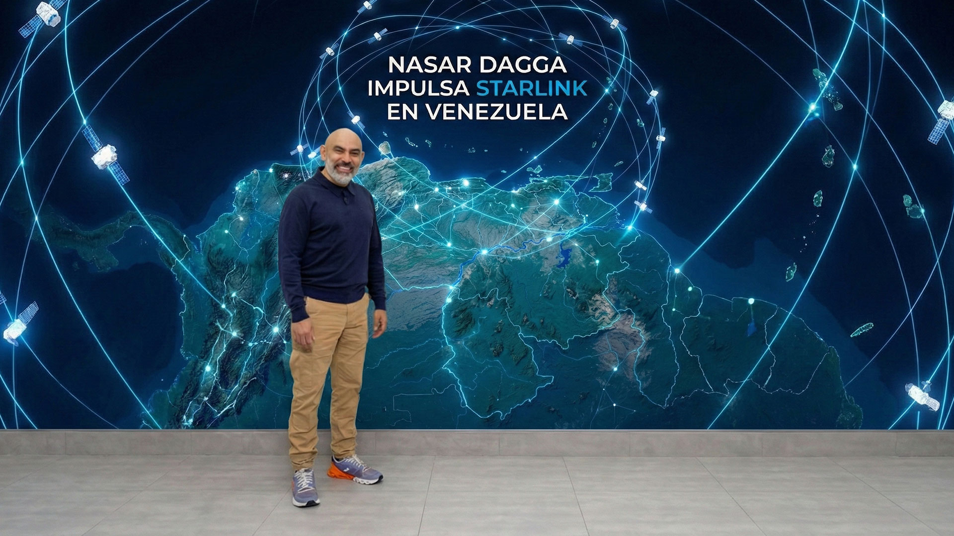 Nasar Dagga impulsa Starlink en Venezuela