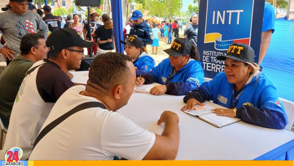 Operativo INTT actualización datos