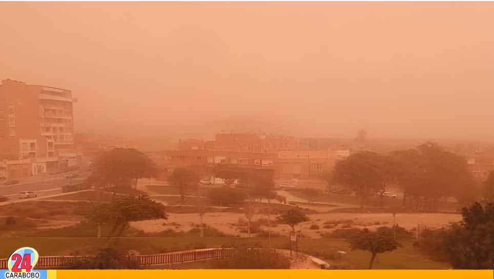 Polvo del Sahara Venezuela 2026