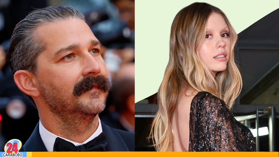Shia LaBeouf y Mia Goth