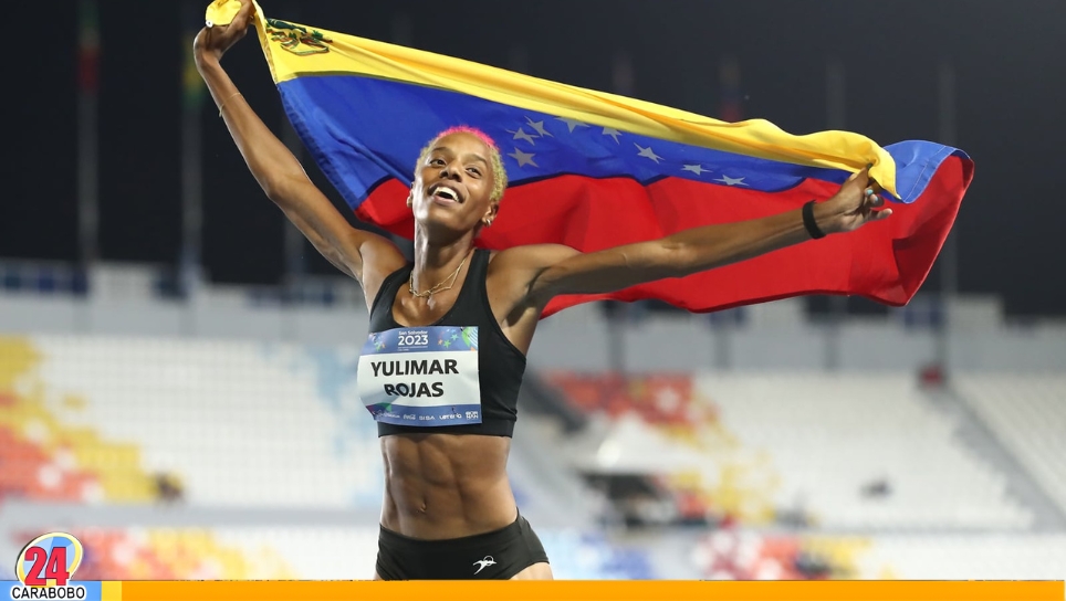 Yulimar Rojas compite en Valencia