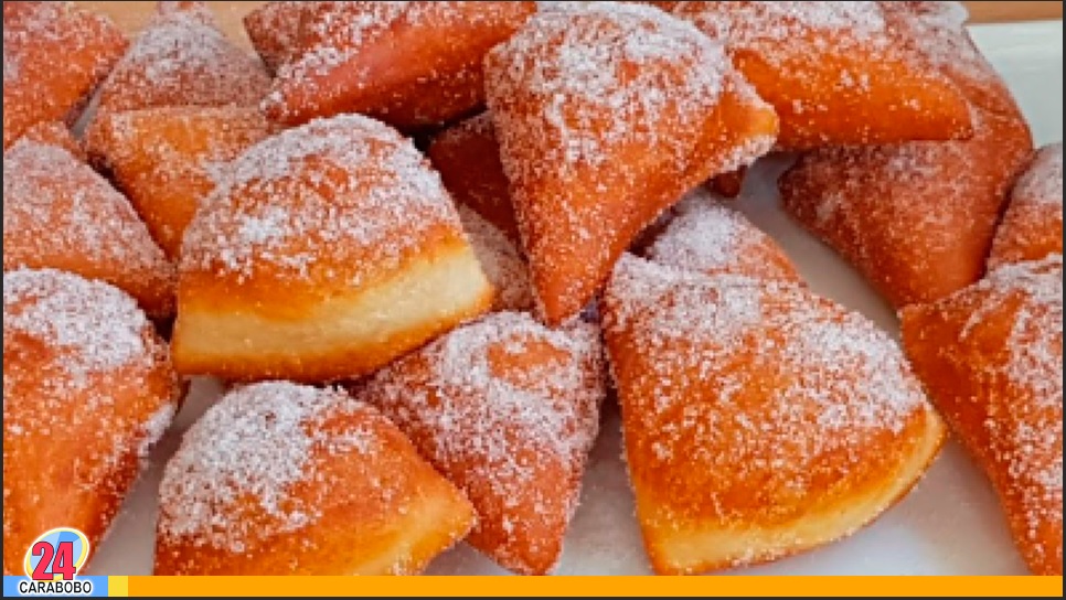 buñuelos azucarados