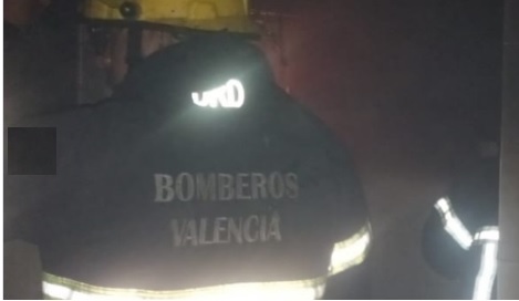 Incendio en la urbanización Villa Real en Valencia 