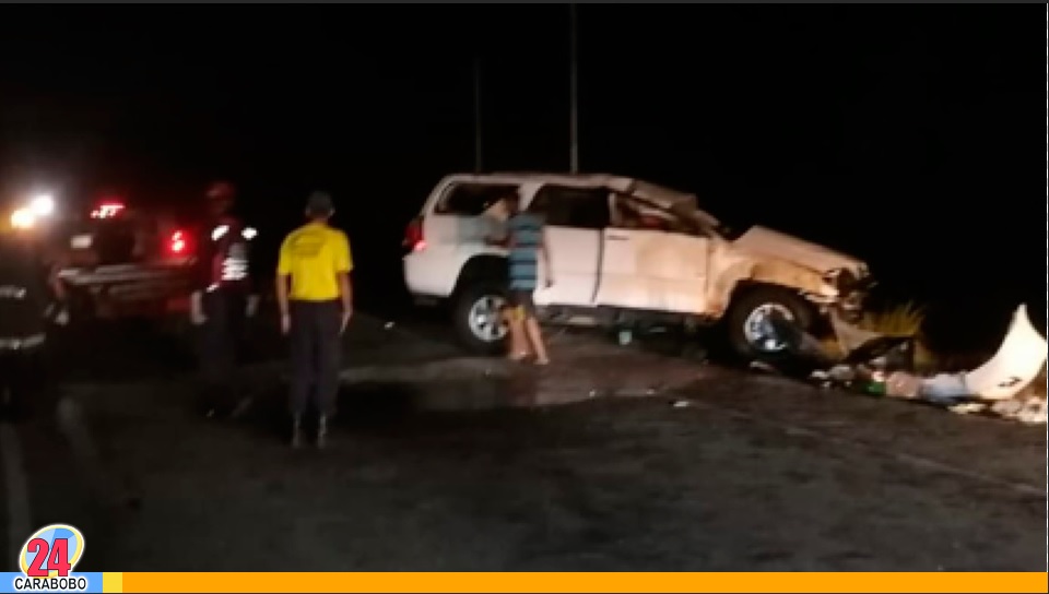 Dos valencianas murieron en la Carretera Nacional Morón Coro