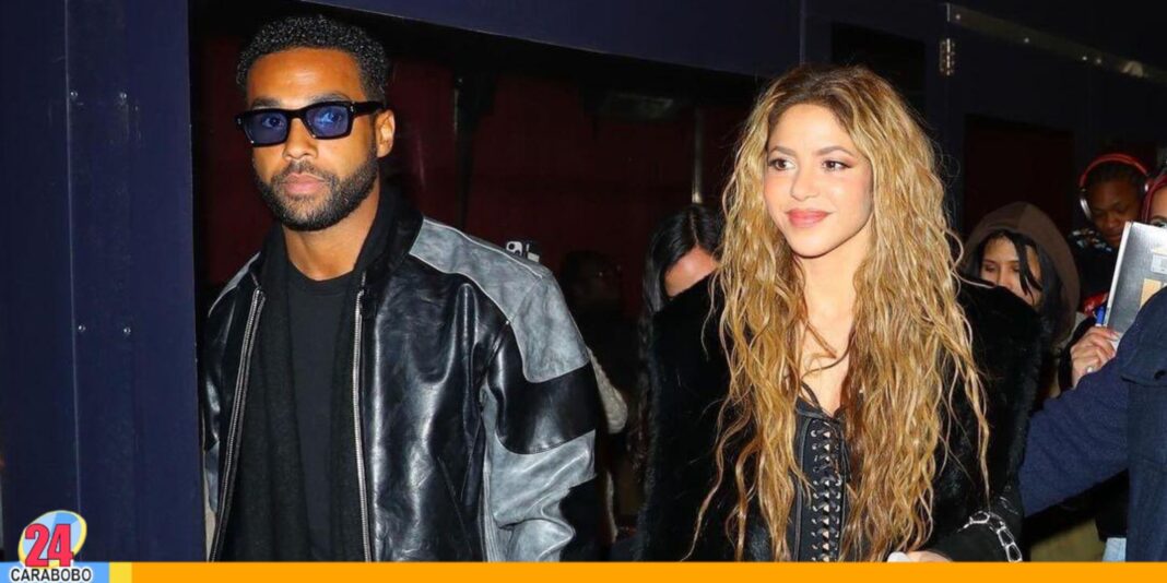 Shakira y Lucien Laviscount